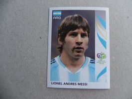 Orginal Panini Fussball WM 2006 Argentinien Lionel Messi Rar