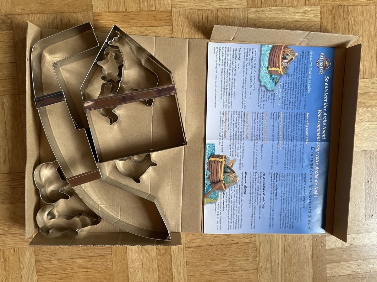 Migros Teglie da forno: Arche Noah Ausstecher Set Patissier! – Usato da Niederlenz venduto da wuermli83 2