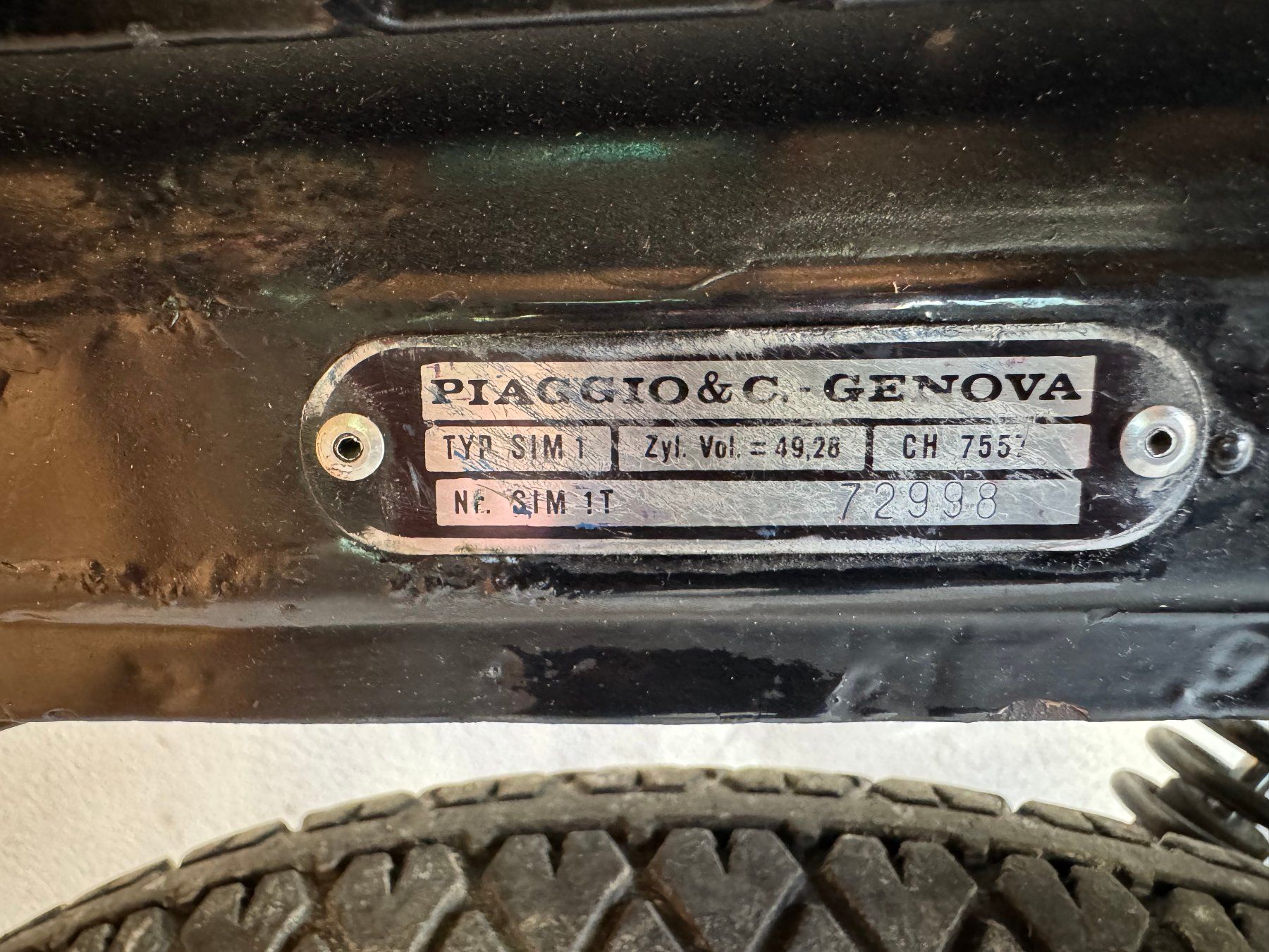 Piaggio Ciclomotori: Piaggio SIM1 Töffli / Mofa – Difettoso da Malans GR venduto da zomo1 6