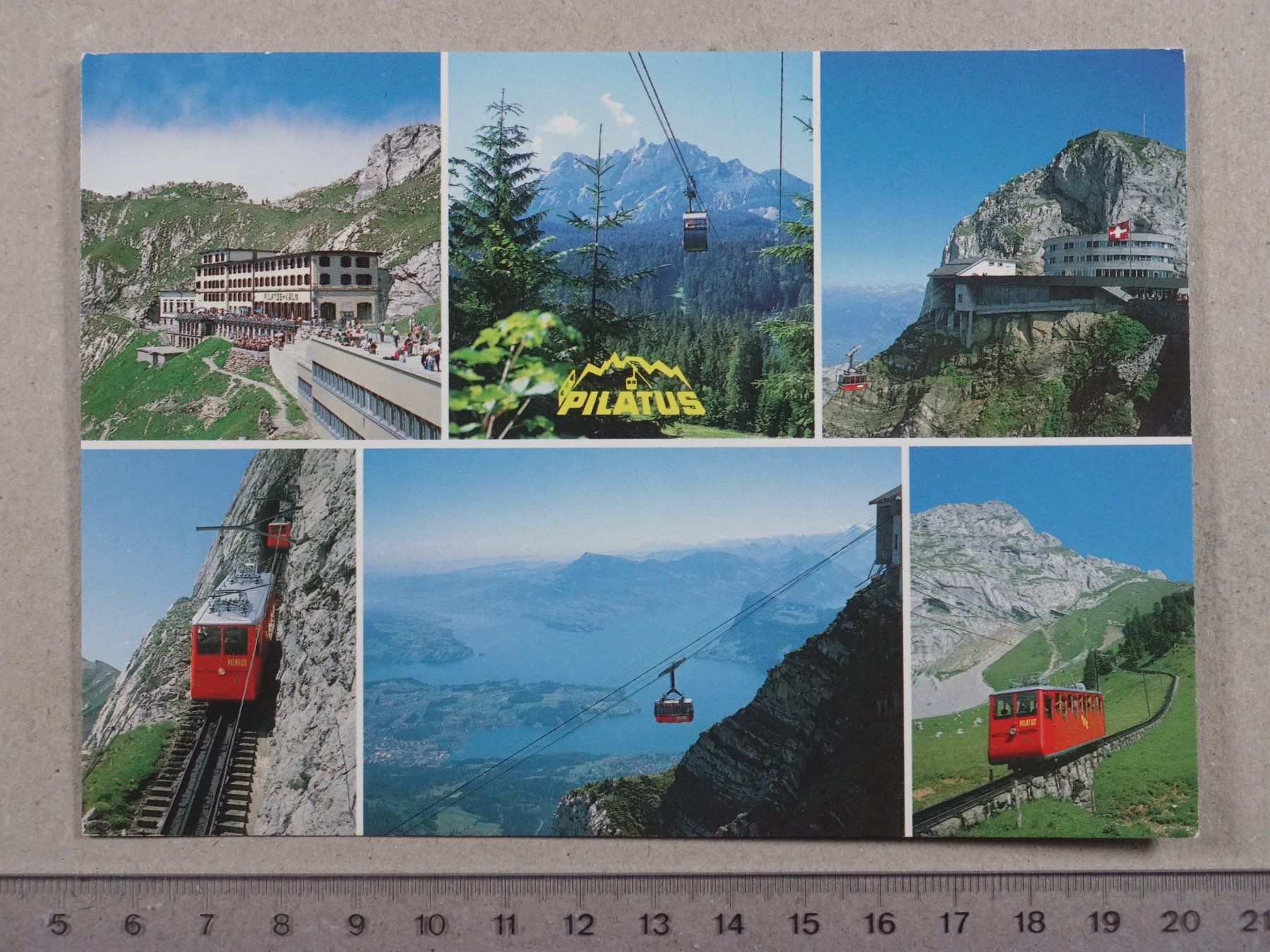 Cartoline postali: Pilatus, 1988 – Usato da Lenzburg venduto da fh1