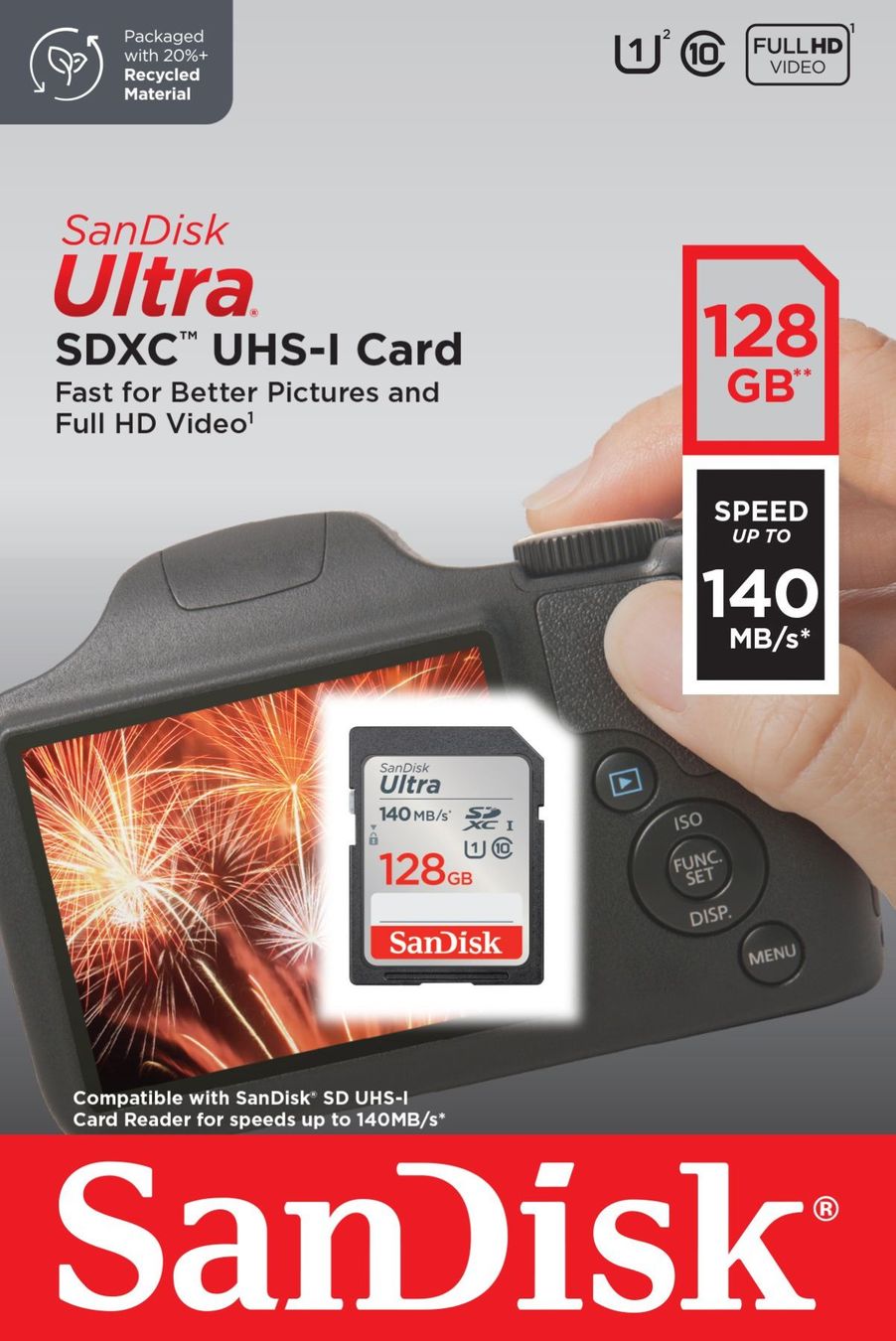 Sandisk Schede di memoria: SanDisk Ultra 140MB/s SDXC 128GB – Nuovo e nell'imballaggio originale da Niederurnen venduto da mowgli_1963 3