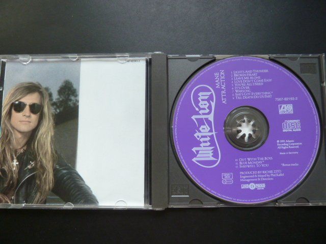 CD: White Lion - Mane Attraction – Usato da Au ZH venduto da sikoku 1