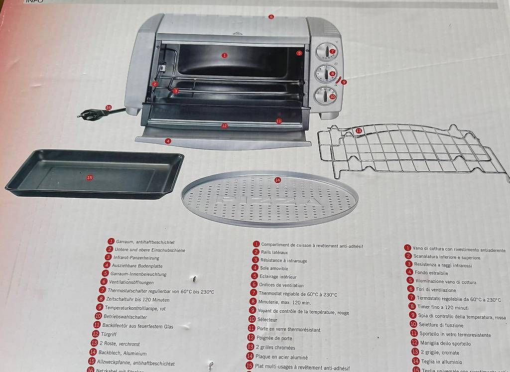 Forni: Kompakt-Backofen mit Umluft – Usato da Züberwangen venduto da sas_23 1