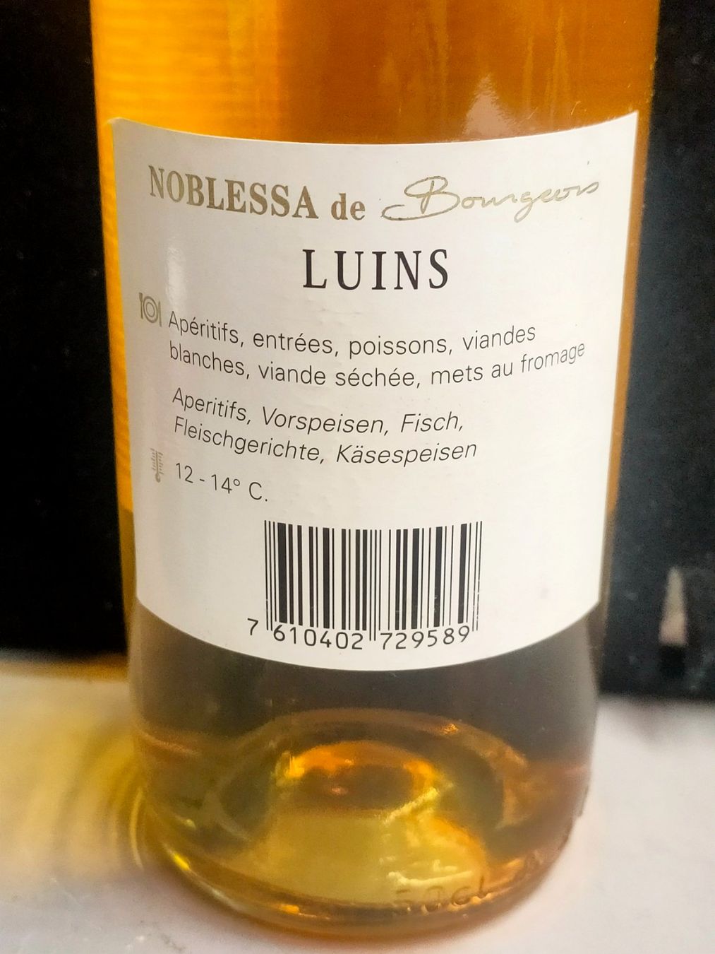 Vins: LUINS 1998 – Neuf avec emballage d'origine à Genève par Leboucheoreilles 2