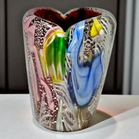 Vase “Tutti Frutti” Dino Martens pour Aureliano Toso, Murano