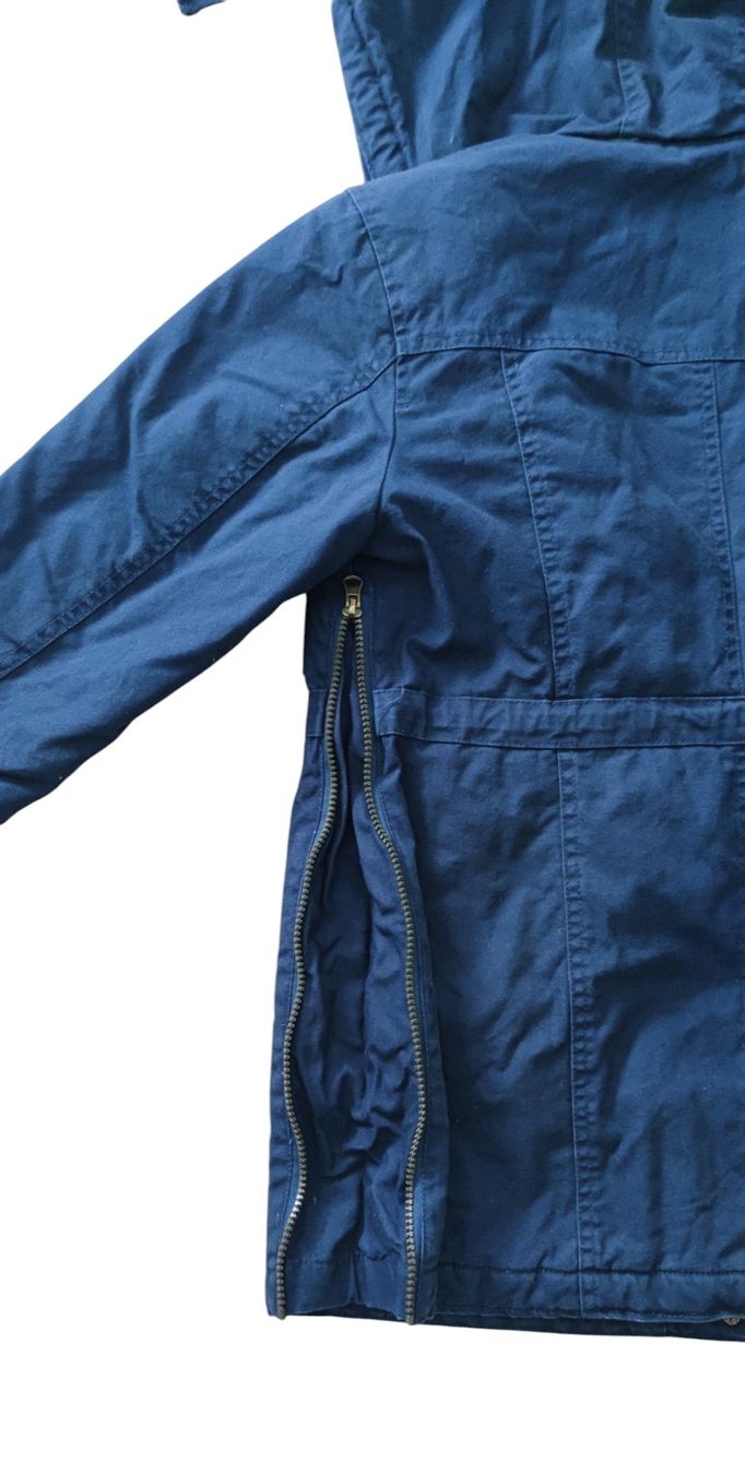 Cappotti: Trageparka 3 in 1, dunkelblau mit Karofutter Grösse M  – Usato da Rickenbach Sulz venduto da anb_b8bm 3