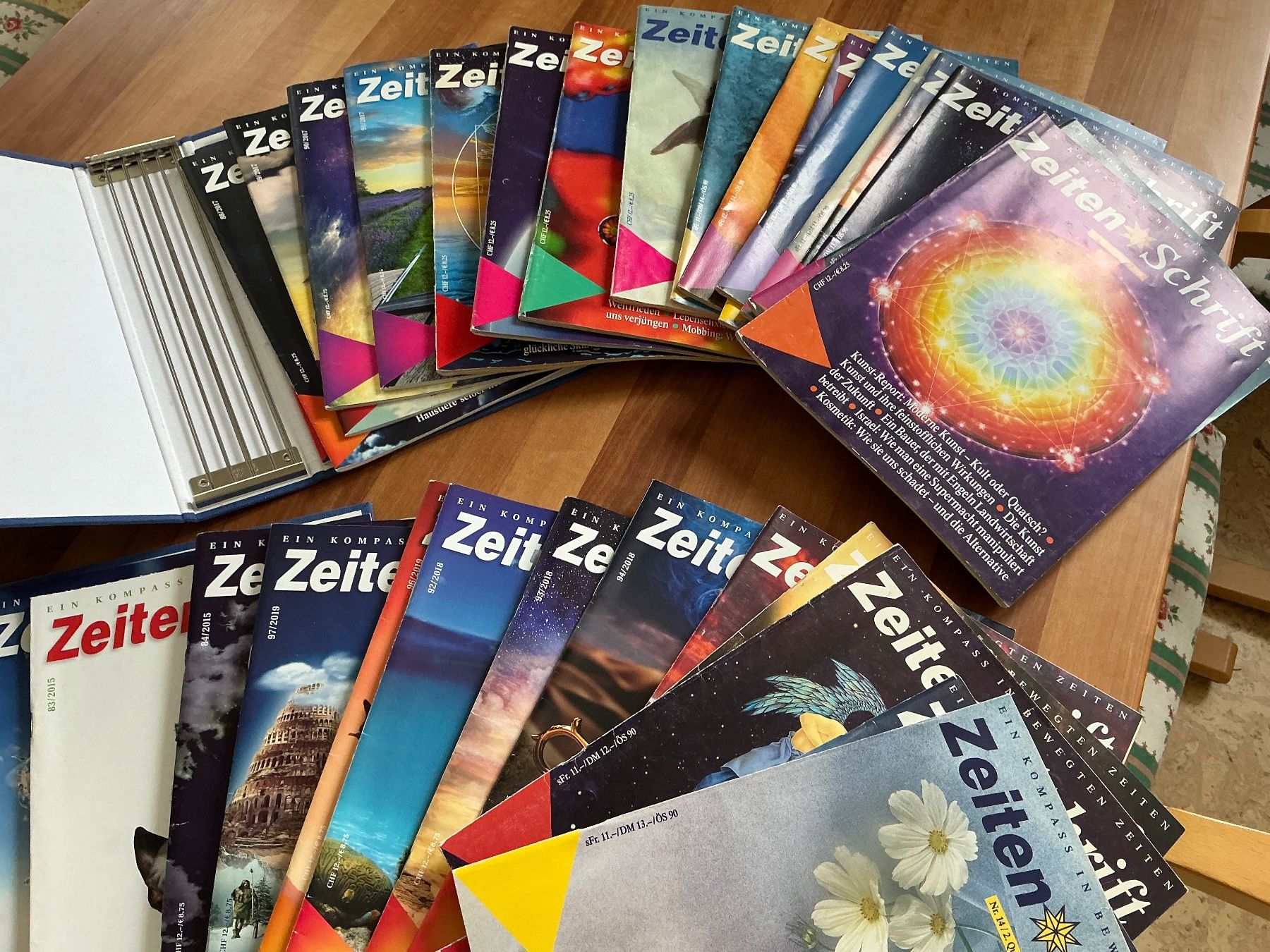 Libri: Zeitenschriften mit Schuber – Usato da Kirchenthurnen venduto da Gluecksbrief 2