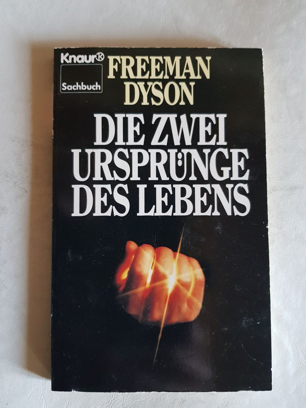 Libri: Freeman Dyson - Die zwei Ursprünge des Lebens - 1990 – Usato da Walterswil BE venduto da Lonitti