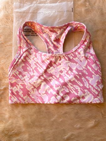 Sport BH Gymshark Gr. M 💖 ESSENTIAL RACER BACK BRA rosa