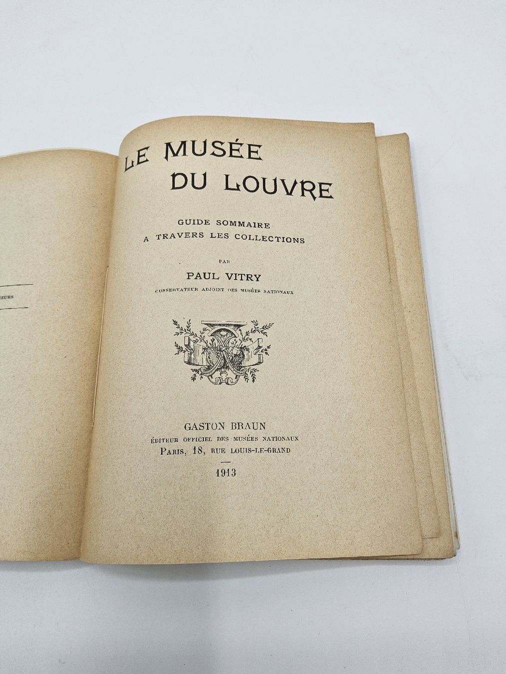 Libri: Le Musée du Louvre, Guide sommaire, 1913 – Usato da Bière venduto da vanessatrolliet 1