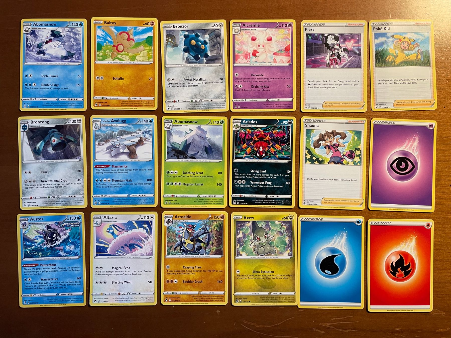 Pokémon Sammelbilder & Trading cards: Pokemon Karten Set (Versand gratis) – Neu (gemäss Beschreibung) aus Chur von Angerson