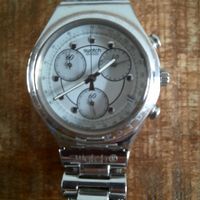 Swatch Irony Chronograph Uhr, unisex, Edelstahl