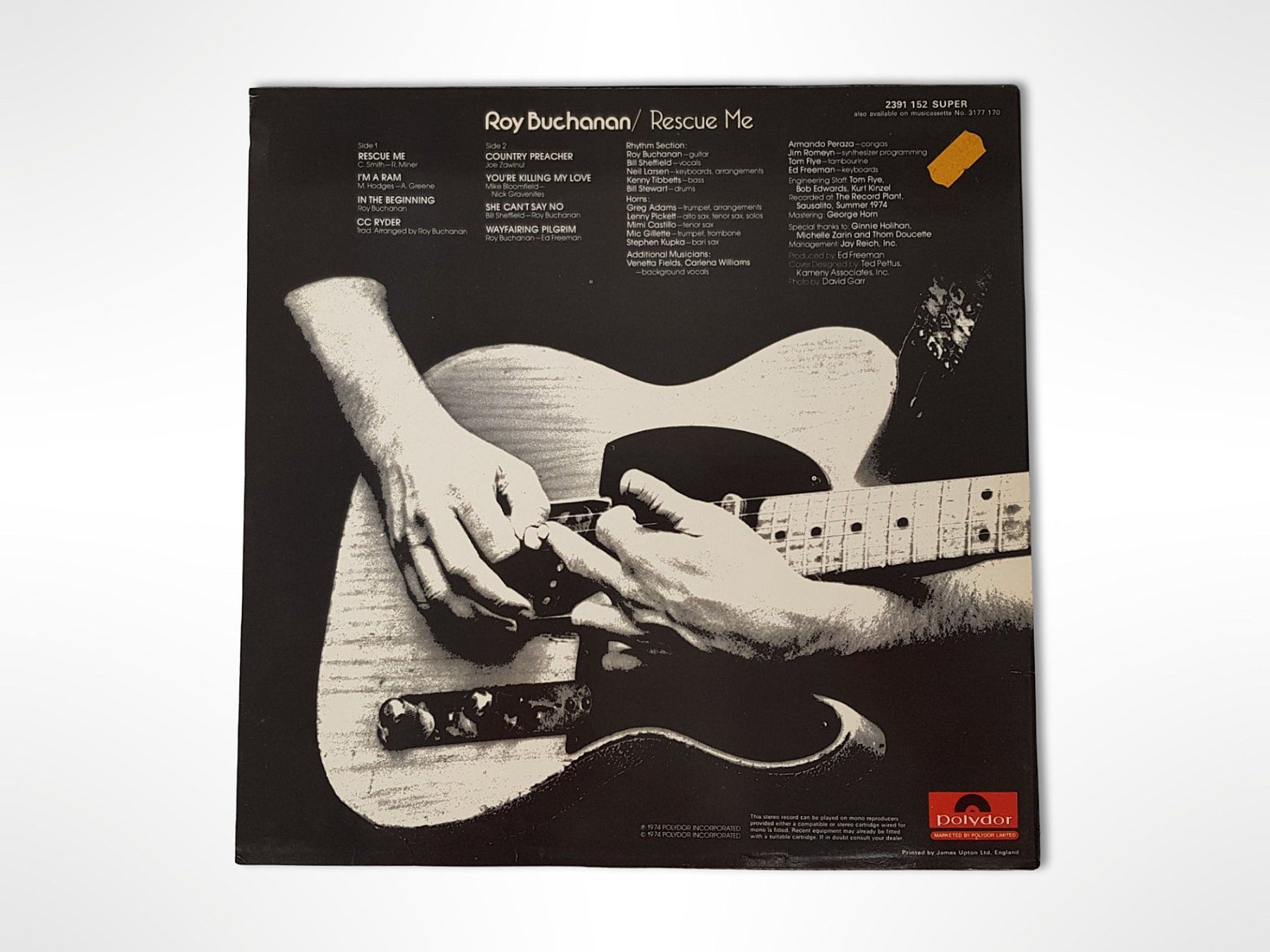 Dischi in vinile: Vinyl Roy Buchanan - Rescue Me – Usato da Suhr venduto da Restwert_Suhr 2