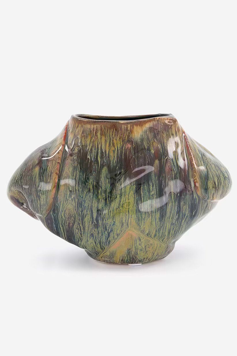 Tutte le decorazioni: Tia Vase Braun Keramik – Nuovo e nell'imballaggio originale da Brugg AG venduto da swiss.sales.force