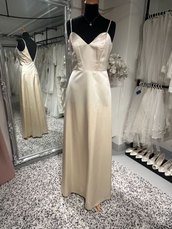 Festkleid /Abendkleid champagne / beige Gr 38