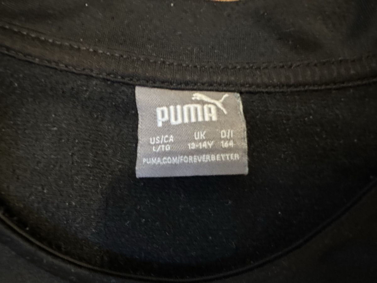 Puma Maglioni & Felpe: Puma Trainingspullover Bengo Campo schwarz Gr. 164 – Usato da Winterthur venduto da nelead 1