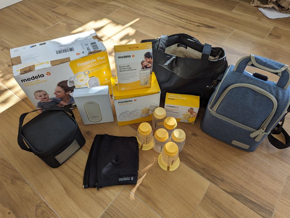 Medela Milchpumpe Freestyle Flex + viel extra | Kaufen auf Ricardo