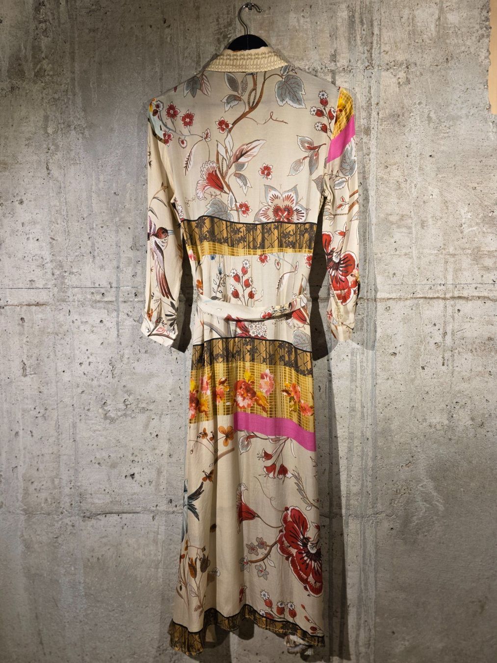 Replay Kleider: REPLAY Elegantes langes Kleid MitfloralemPatchworkMusterGr.M – Gebraucht aus Affeltrangen von Szafaoli 1