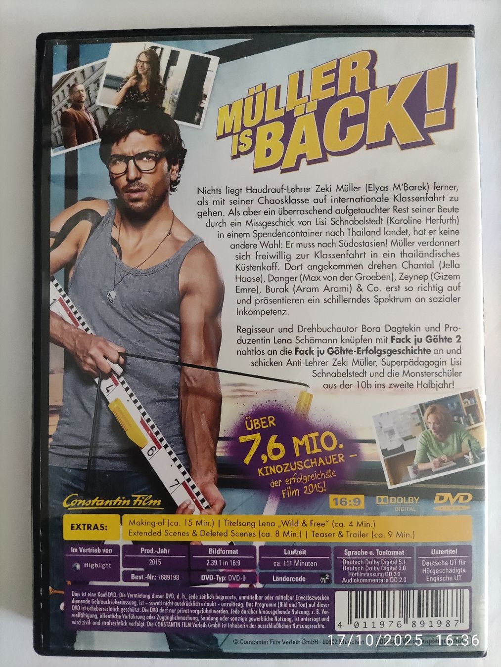 Tous les DVDs: Fack Ju Göhte 2: DVD – D'occasion à Basel par Alacant 1