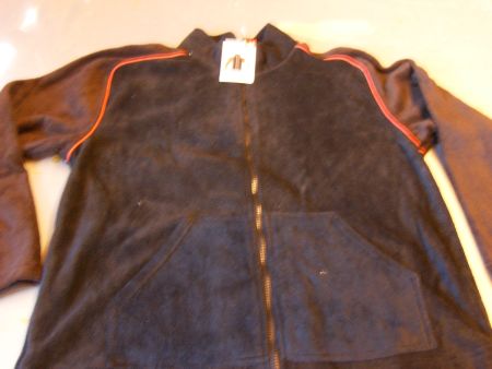 Faserpelzjacke Nordiga Gr.M Schwarz/Braun