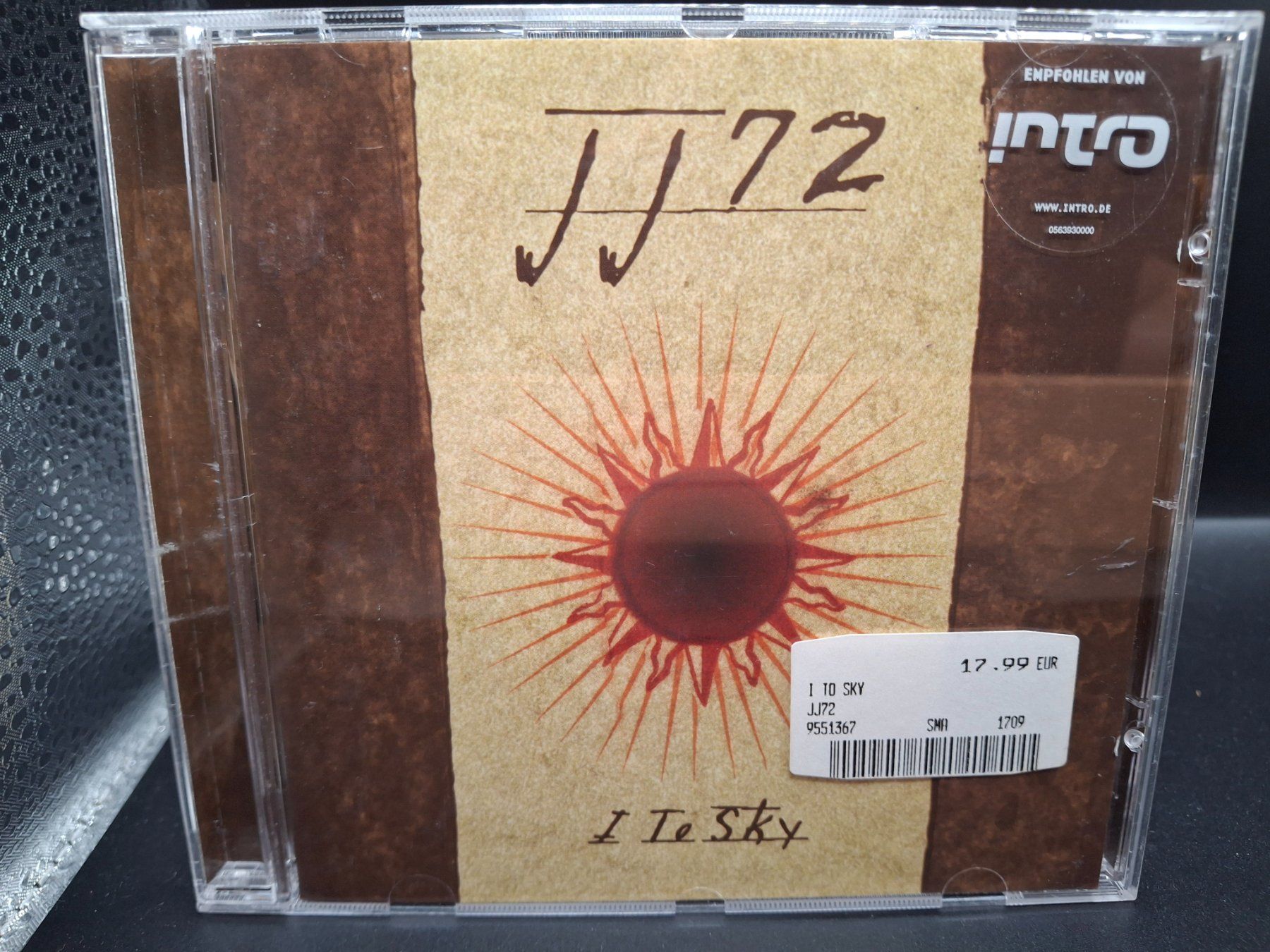 CD: JJ72 – I To Sky – Usato da St.Gallen venduto da jalamusic
