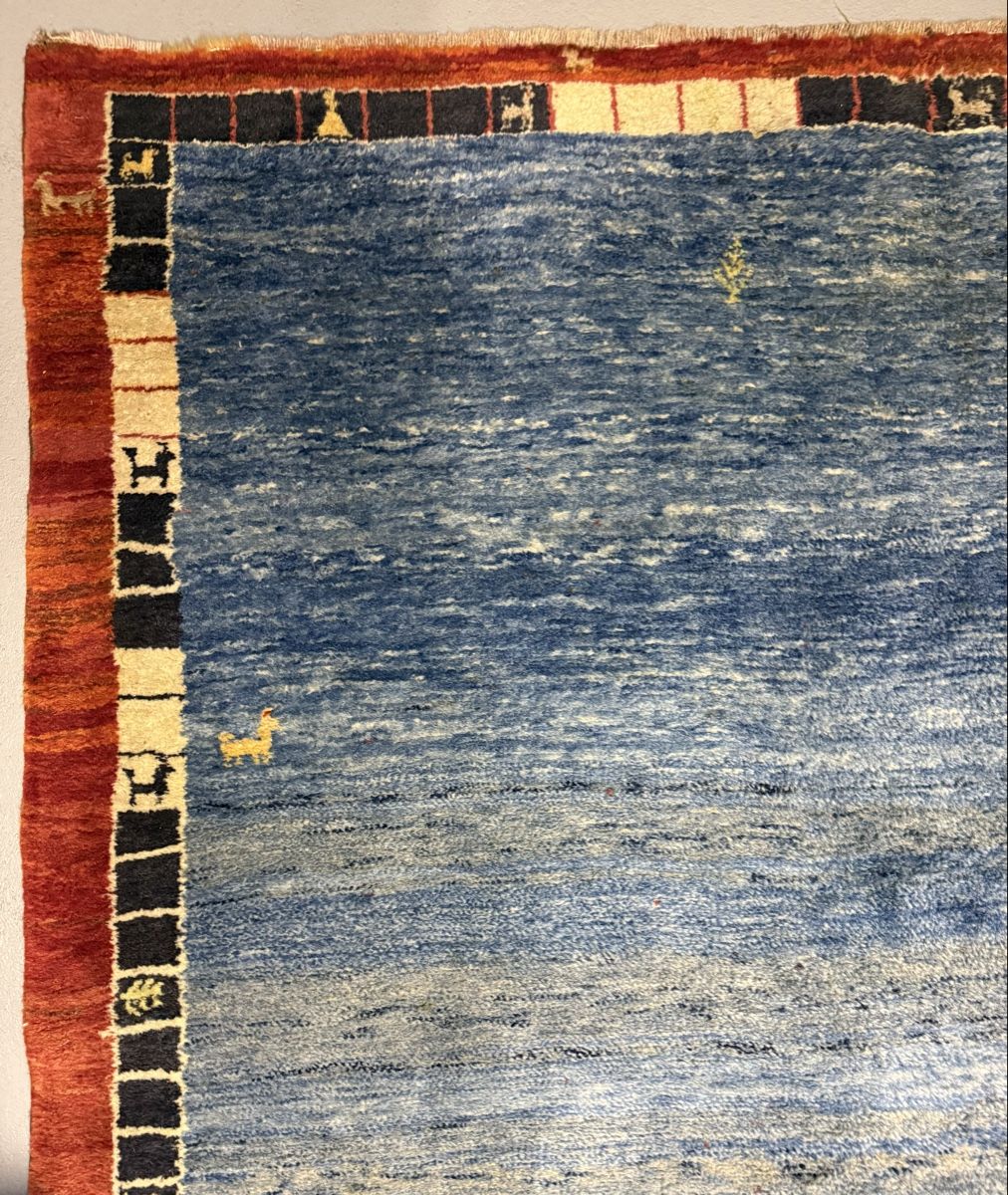 Gabbeh Tappeti: Schöner Perserteppich Gabbeh 253x190.cm – Usato da Büron venduto da Filadefia-888 5