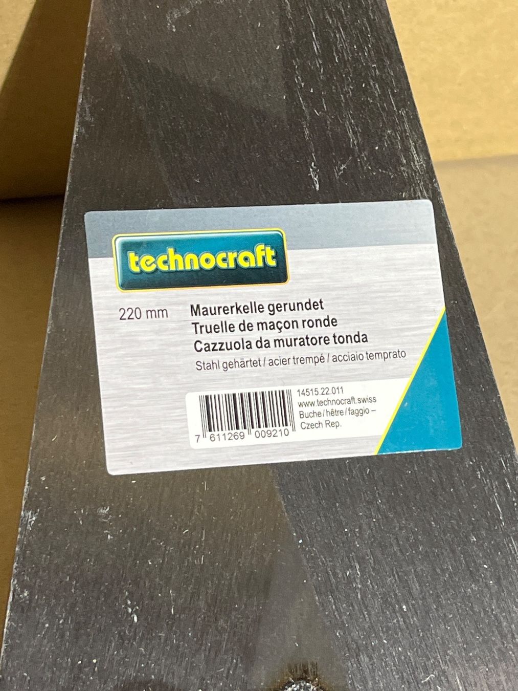 Technocraft Alle Werkzeuge: Technocraft Maurerkelle gerundet 220mm – Neu und originalverpackt aus Tann von Mad_less 2
