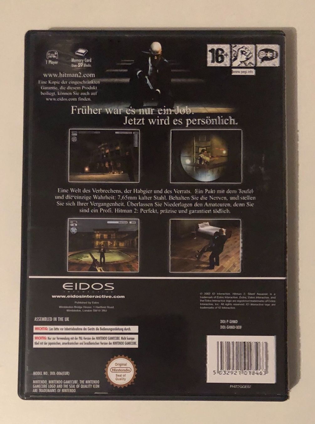 Giochi: Hitman 2 für Nintendo Game Cube – Usato da Kestenholz venduto da Mad18 1