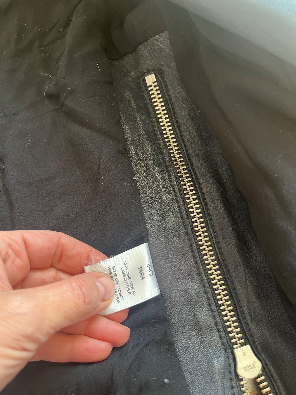 Vestes: Iro Lederjacke 36/38 – D'occasion à Dübendorf par gas_2wcn