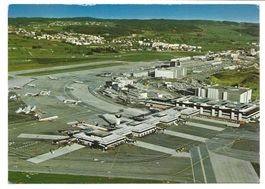 Flughafen Kloten (ZH) Airport Terminal B - SWISSAIR - 1980
