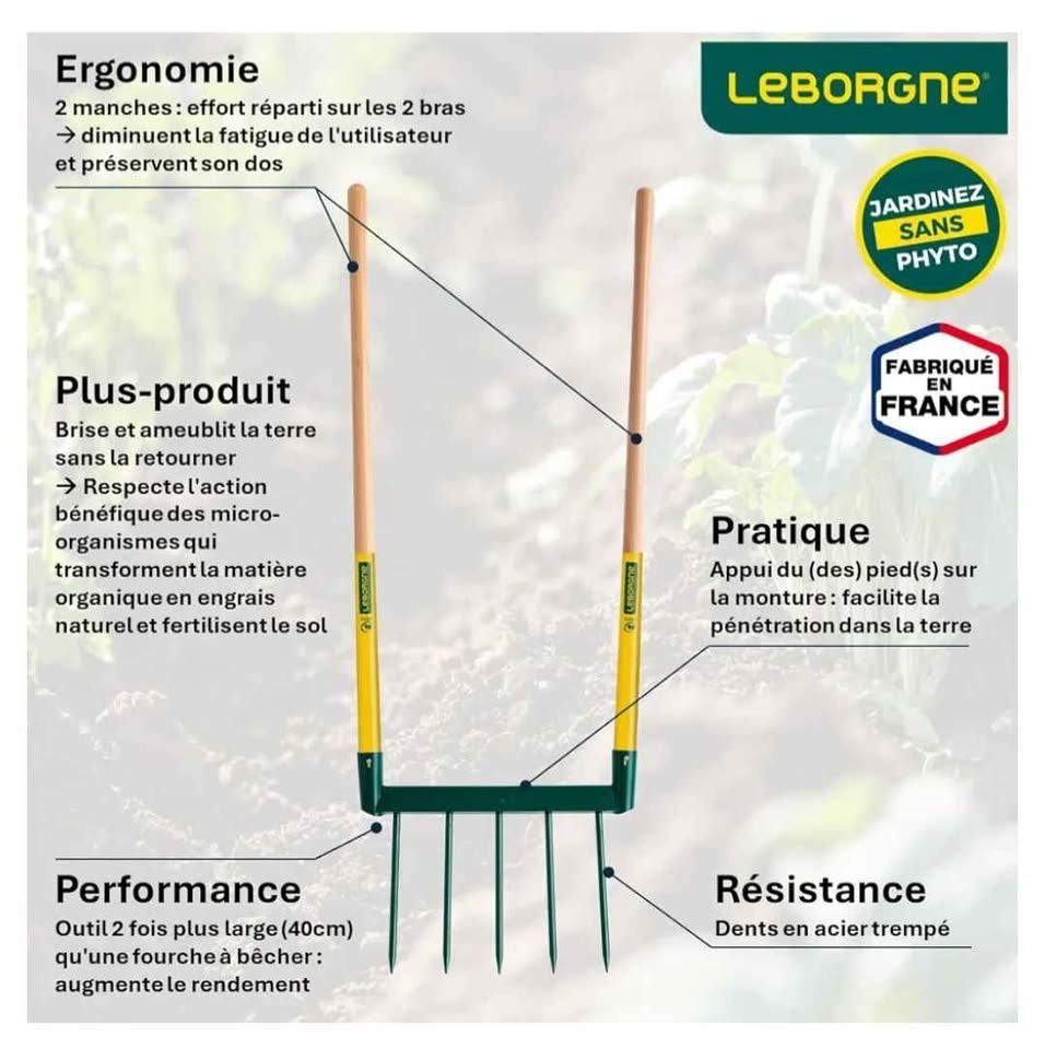 Tous les outils: Grelinette LEBORGNE – D'occasion à La Chaux-de-Fonds par C_lia_C 1