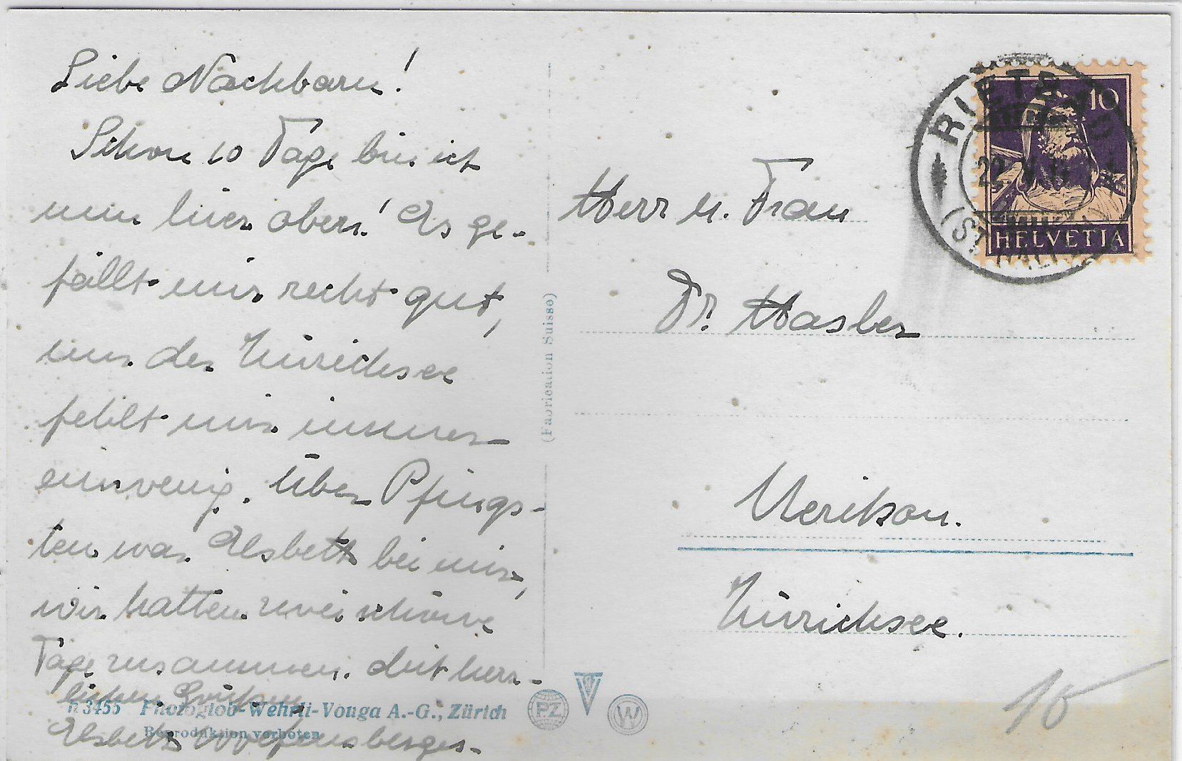 Cartoline postali: Toggenburg - Rietbad - Ennetbühl – Usato da Ettingen venduto da Kartenplanet 1