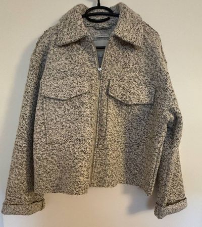 Jacke Tom Tailor Denim grau meliert Grösse M neuwertig