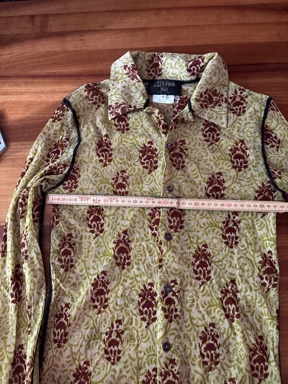Jean Paul Gaultier Camicette: Vintage Jean Paul Gautier Maille Bluse – Usato da Winterthur venduto da prenzlgirl 2