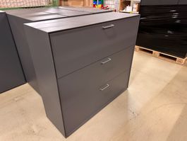 %schöner 3er Sideboard  Hängemappenschrank 40x120xh110cm