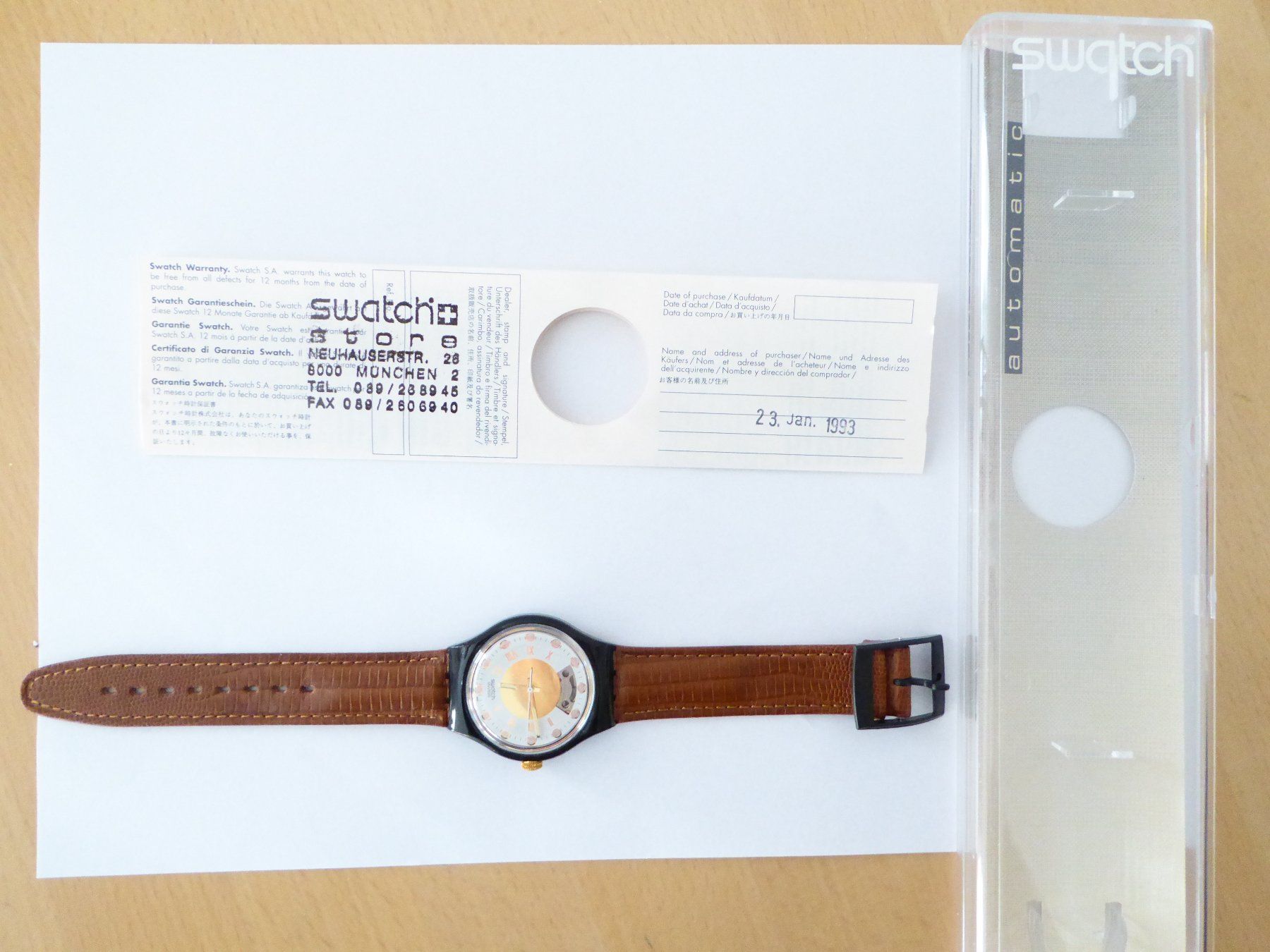 Swatch Uhren: Swatch Automatic Neu – Neu und originalverpackt aus Mülligen von Ferue