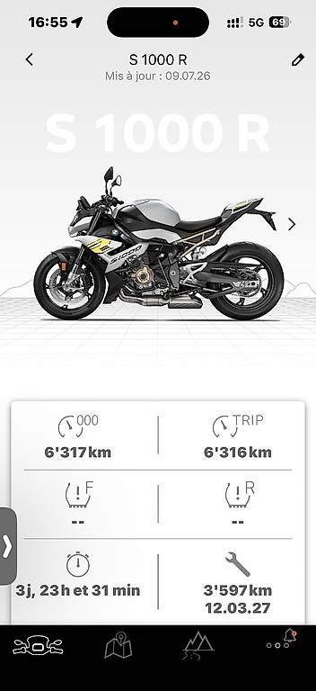 BMW Route: BMW s1000r – D'occasion à le Mont-sur-Lausanne par mj.swiss