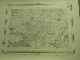 Biére 1934 Apples Ballens Yens Siegfriedkarte Waadt