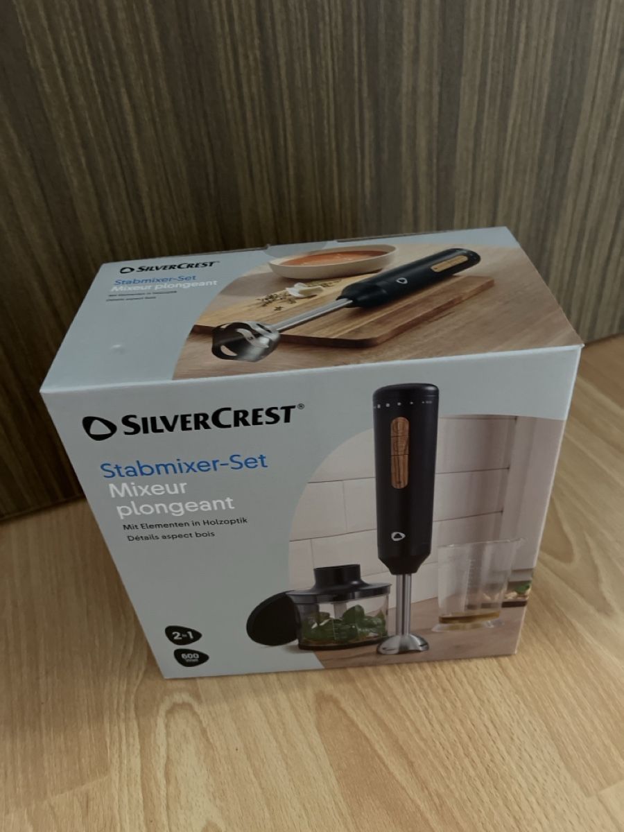 Elettrodomestici da cucina: SILVERCREST Stabmixer-Set 400W neu und originalverpackt – Nuovo e nell'imballaggio originale da Gams venduto da kra_hj2k