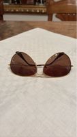 Ray Ban Sonnenbrille Aviator Unisex Gold Braun