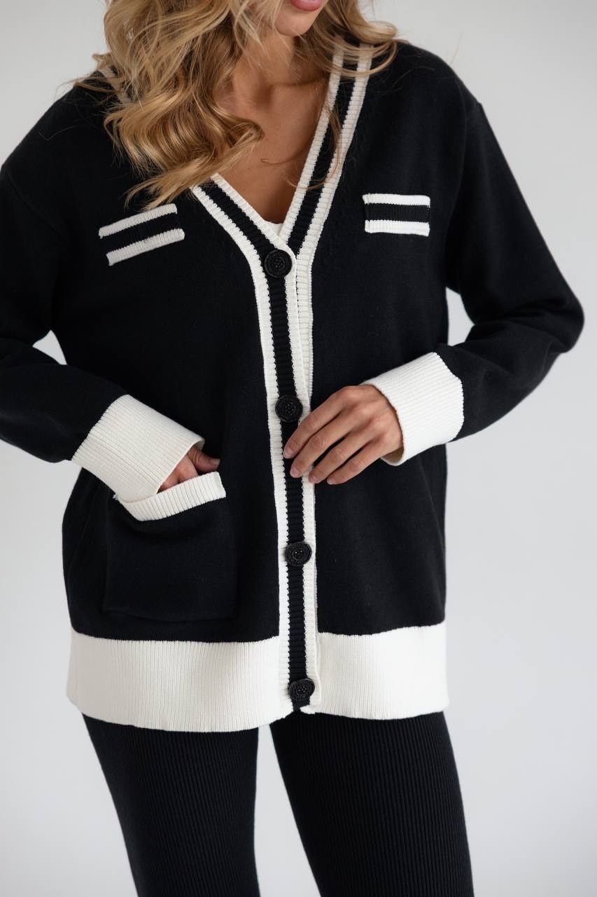 Maglioni & Felpe: Oversized knitted cardigan with buttons – Nuovo e nell'imballaggio originale da Zürich venduto da Ms.Me-Fashion