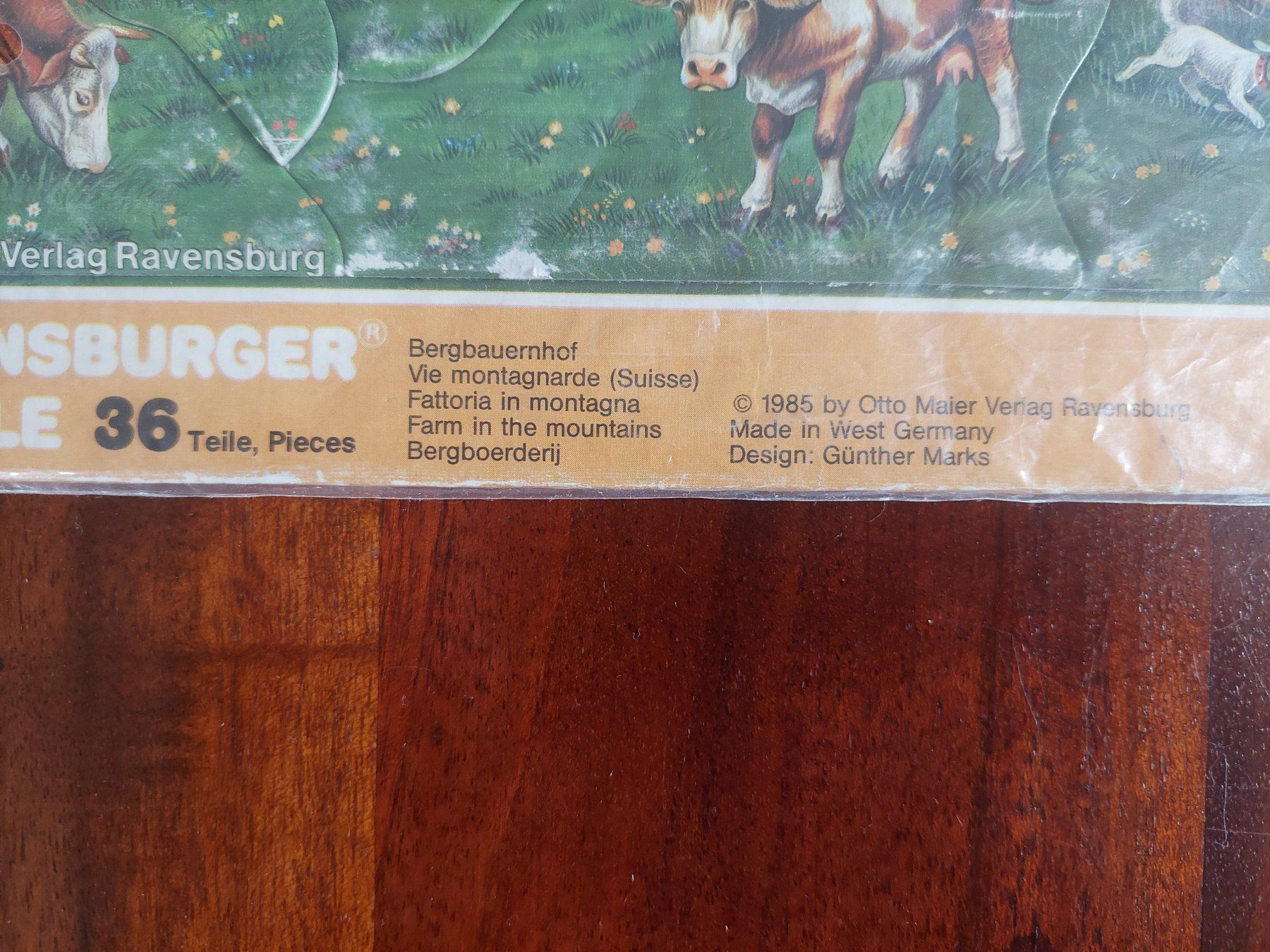 Ravensburger Puzzle: Ravensburger Puzzle 36 Teile Bergbauernhof – Usato da Beckenried venduto da Havacola 7