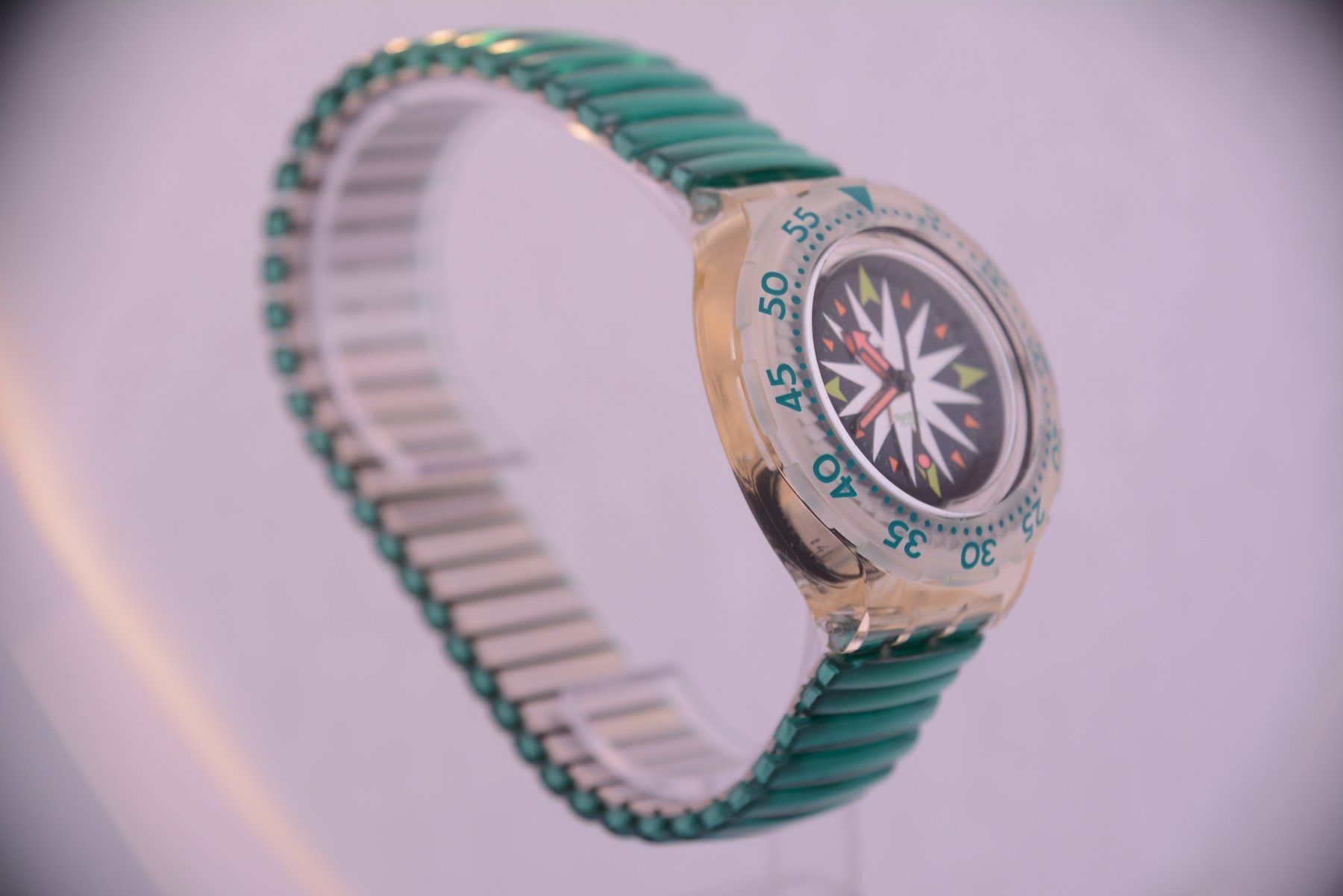 Swatch Orologi: Swatch Scuba Mint Drops – Usato da Wettswil venduto da RPE01 1