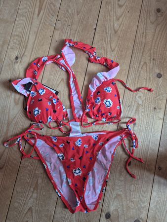 Vero Moda Bikini, Rot, Gr. S, Neu mit Etikett, Sommer ☀️⛱️