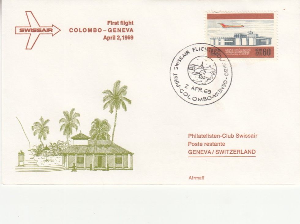 Alle Briefmarken: SLH RF 69.1q Colombo-Gèneve – Gebraucht aus Bürglen TG von StampGraf
