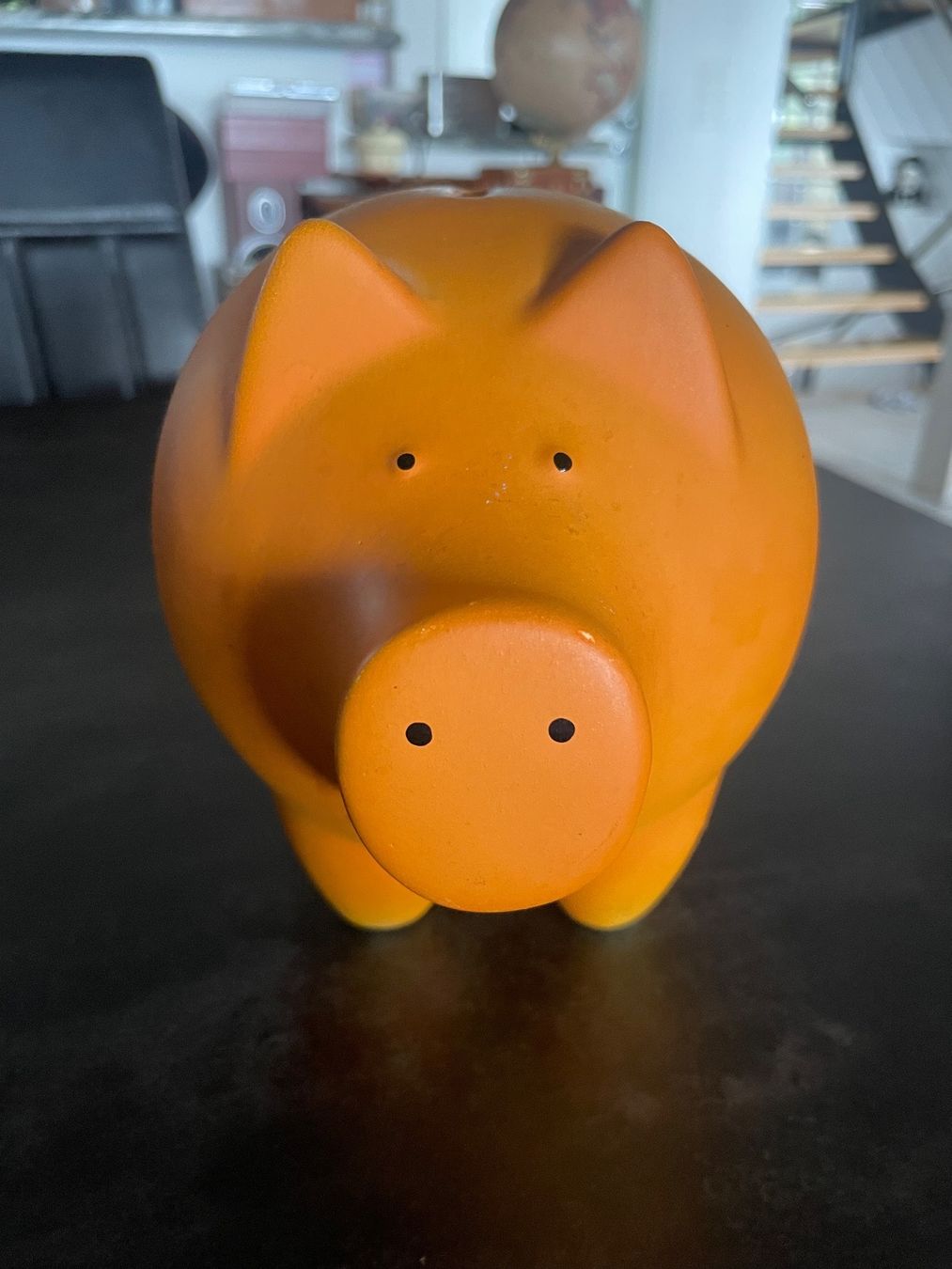 Spardosen: Tirelire Cochon Vintage Orange – Gebraucht aus Vallamand von Bricbracbroc82 4