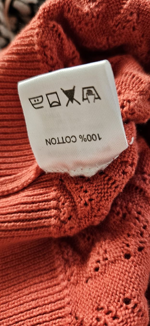 T-shirt: Strickshirt rot – Usato da Rombach venduto da ThriftBetter 4
