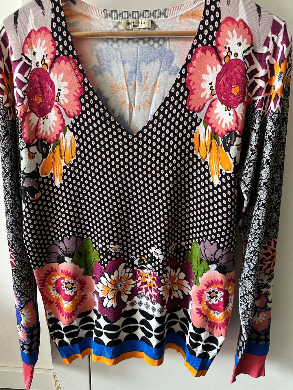 Etro Maglioni & Felpe: Schicker neuer ETRO-Pullover aus 100 % Seide, 890 CHF – Nuovo e nell'imballaggio originale da Genève venduto da Mycollection