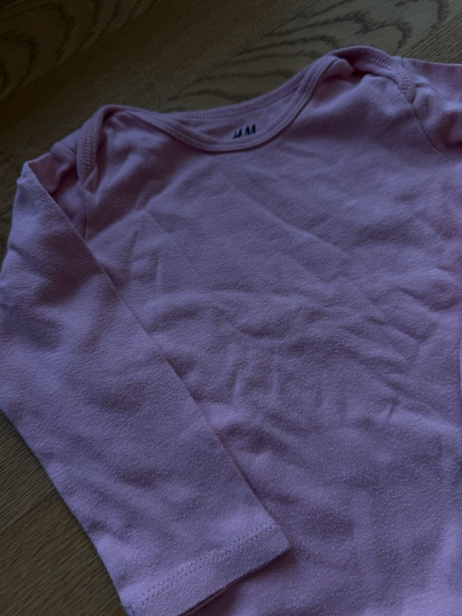 H&M Biancheria intima: H&M Body, Langarm, Rosa 9-12 Monate  – Usato da Riehen venduto da ann_76jw 1
