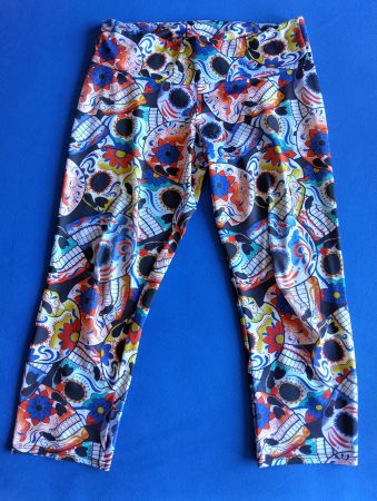 Onzie Yoga Capris-Dia de los Muertos